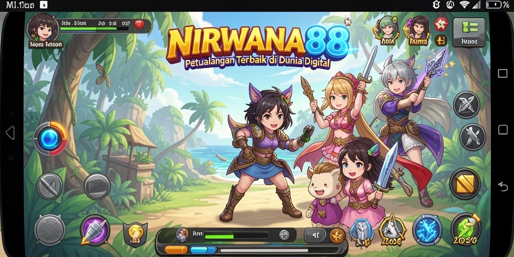 Tampilan gameplay NIRWANA88 yang imersif dan memukau.