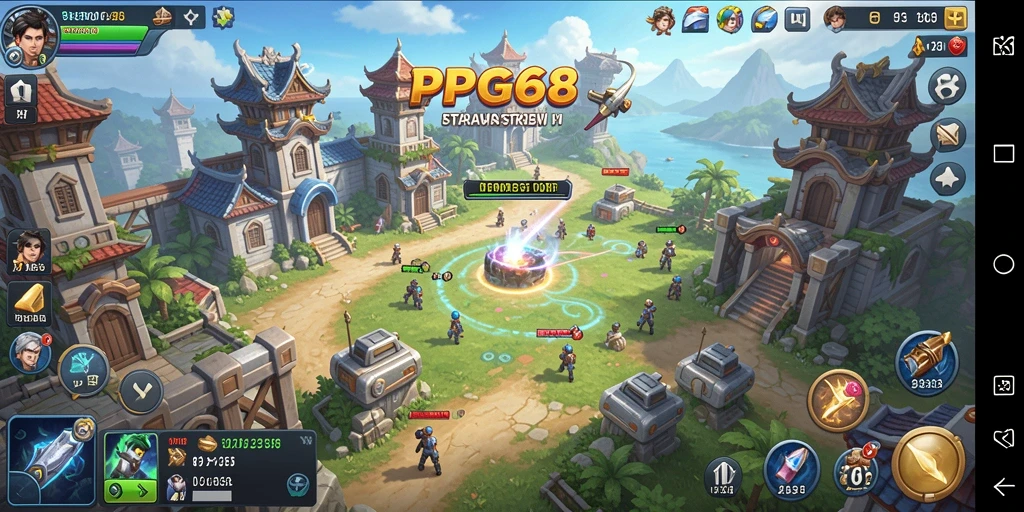 Gameplay PGG68 yang mendebarkan dan penuh strategi.