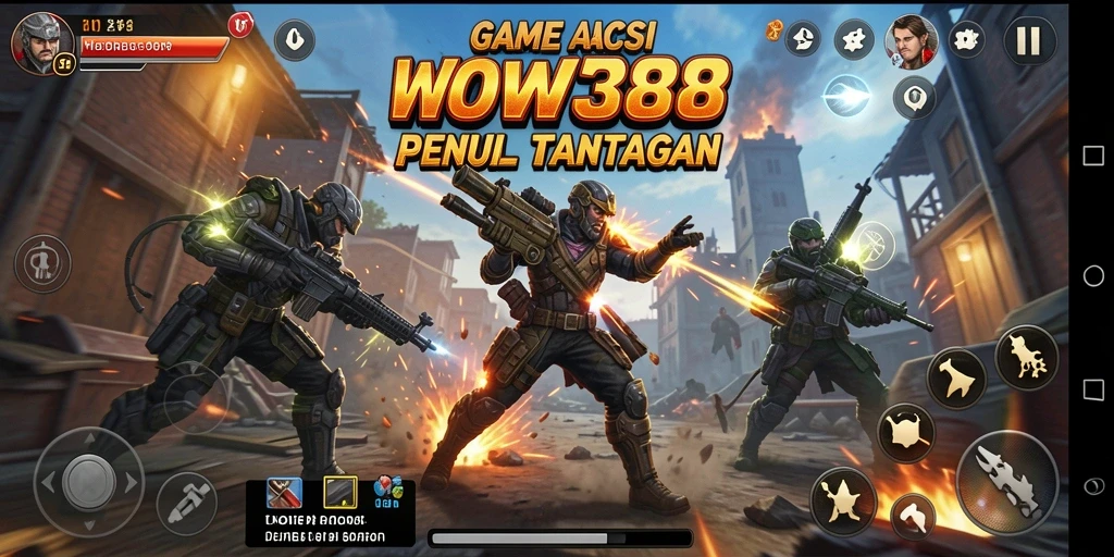 Tangkapan layar gameplay WOW388 menampilkan aksi seru dan grafis menawan.